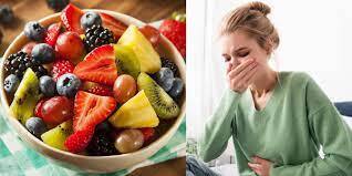feel sick after eating fruit